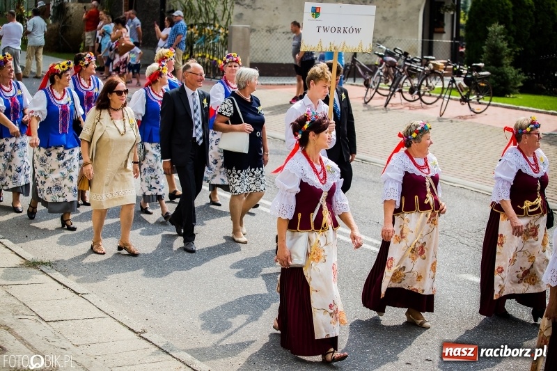 Zdjęcie w galerii na portalu naszraciborz.pl: Dwie orkiestry, kajakarze i drwale, a do tego szarpidruty - kolorowe i radosne dożynki wojewódzkie w Tworkowie  wiadomości z regionu