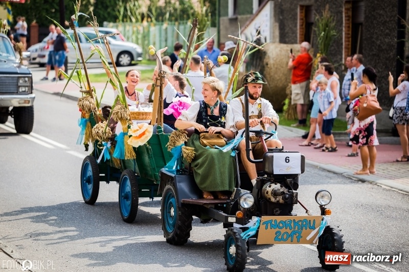 Zdjęcie w galerii na portalu naszraciborz.pl: Dwie orkiestry, kajakarze i drwale, a do tego szarpidruty - kolorowe i radosne dożynki wojewódzkie w Tworkowie  wiadomości z regionu