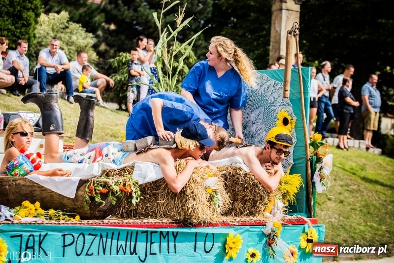 Zdjęcie w galerii na portalu naszraciborz.pl: Dwie orkiestry, kajakarze i drwale, a do tego szarpidruty - kolorowe i radosne dożynki wojewódzkie w Tworkowie  wiadomości z regionu