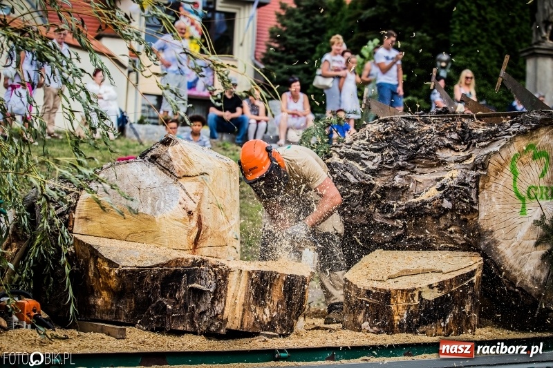 Zdjęcie w galerii na portalu naszraciborz.pl: Dwie orkiestry, kajakarze i drwale, a do tego szarpidruty - kolorowe i radosne dożynki wojewódzkie w Tworkowie  wiadomości z regionu