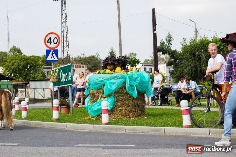 Zdjęcie w galerii na portalu naszraciborz.pl: Kandydatki i rolnicy, czyli powiew młodości na dożynkach w Rudniku  wiadomości z regionu