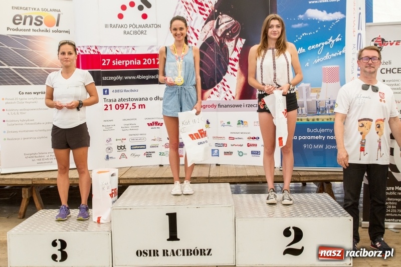 Zdjęcie w galerii na portalu naszraciborz.pl: Wysiłek, litry potu, radość i satysfakcja - oblicza III Rafako Półmaratonu  wiadomości z regionu