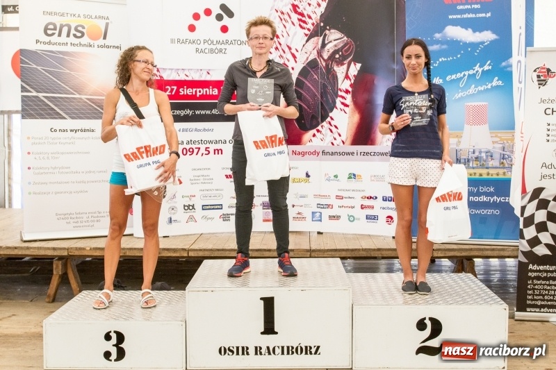 Zdjęcie w galerii na portalu naszraciborz.pl: Wysiłek, litry potu, radość i satysfakcja - oblicza III Rafako Półmaratonu  wiadomości z regionu