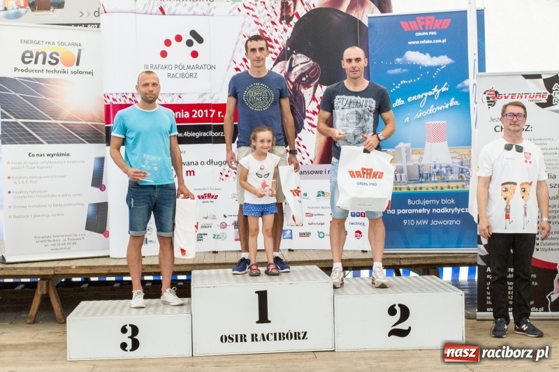 Zdjęcie w galerii na portalu naszraciborz.pl: Wysiłek, litry potu, radość i satysfakcja - oblicza III Rafako Półmaratonu  wiadomości z regionu