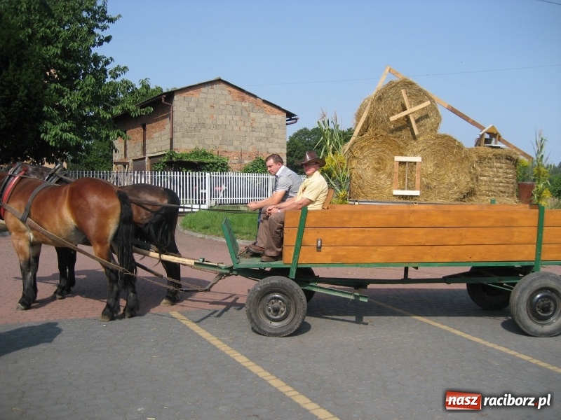 Zdjęcie w galerii na portalu naszraciborz.pl: W Kobyli uroczyście i radośnie świętowano zakończenie tegorocznych żniw wiadomości z regionu