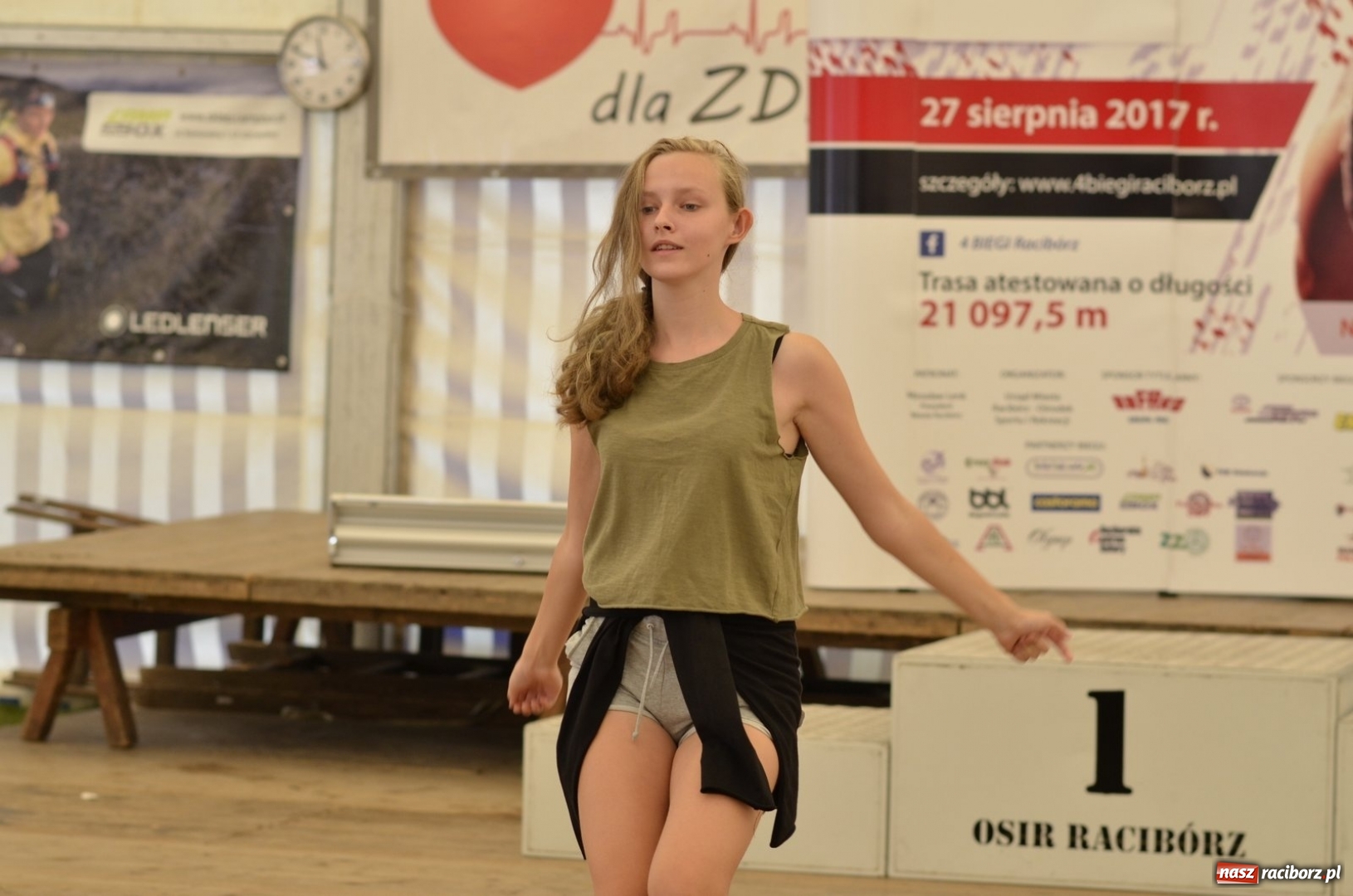 Zdjęcie w galerii na portalu naszraciborz.pl: Rafako Półmaraton Racibórz to nie tylko biegi. W ramach imprezy wystąpiły raciborskie grupy artystyczne wiadomości z regionu