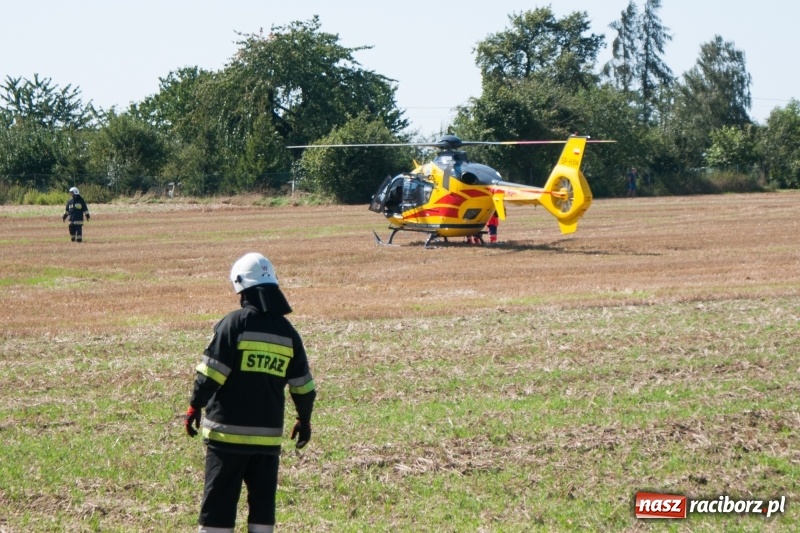 Zdjęcie w galerii na portalu naszraciborz.pl: Tragiczny wypadek na trasie Racibórz - Pietrowice Wielkie na wysokości Żerdzin wiadomości z regionu