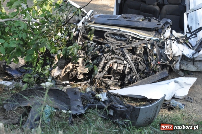 Zdjęcie w galerii na portalu naszraciborz.pl: Tragiczny wypadek na DW 416 Racibórz - Pietrowice Wielkie. Te zdjęcia to OSTRZEŻENIE  wiadomości z regionu