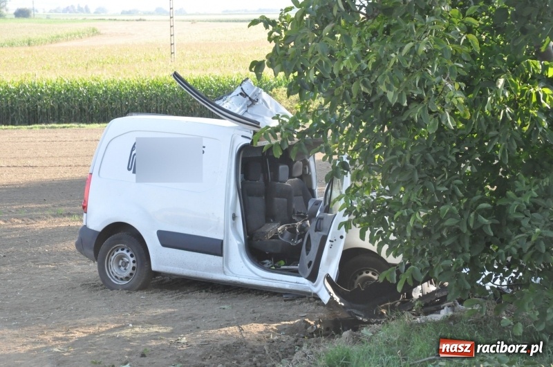 Zdjęcie w galerii na portalu naszraciborz.pl: Tragiczny wypadek na DW 416 Racibórz - Pietrowice Wielkie. Te zdjęcia to OSTRZEŻENIE  wiadomości z regionu