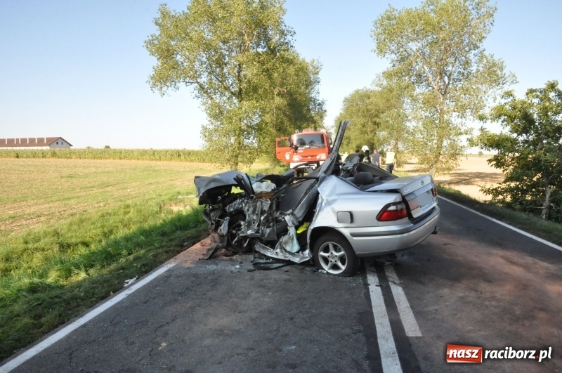 Zdjęcie w galerii na portalu naszraciborz.pl: Tragiczny wypadek na DW 416 Racibórz - Pietrowice Wielkie. Te zdjęcia to OSTRZEŻENIE  wiadomości z regionu