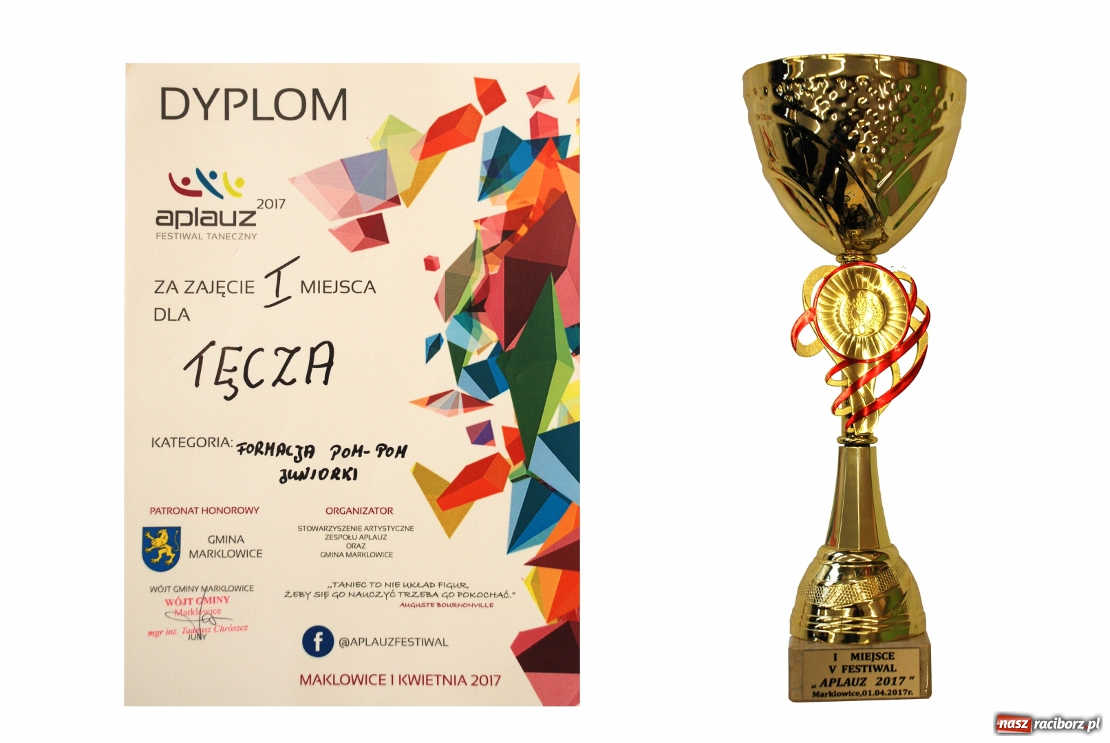 Zdjęcie w galerii na portalu naszraciborz.pl: Udany jubileuszowy rok zespołów tanecznych Stowarzyszenia Źródło wiadomości z regionu