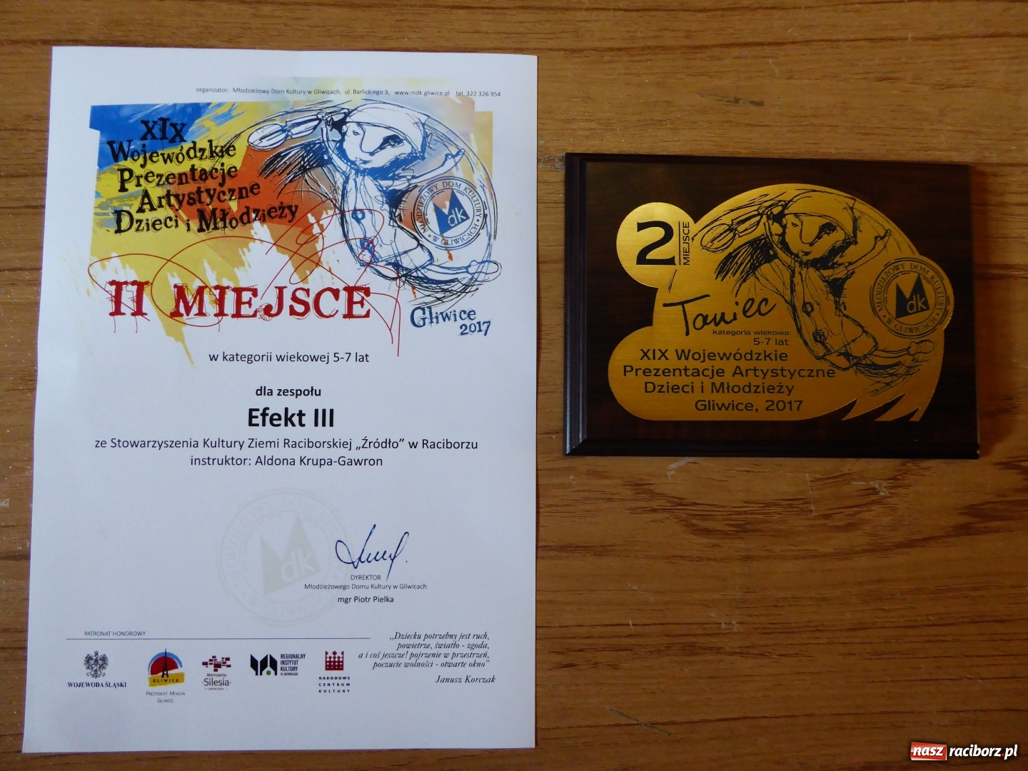 Zdjęcie w galerii na portalu naszraciborz.pl: Udany jubileuszowy rok zespołów tanecznych Stowarzyszenia Źródło wiadomości z regionu