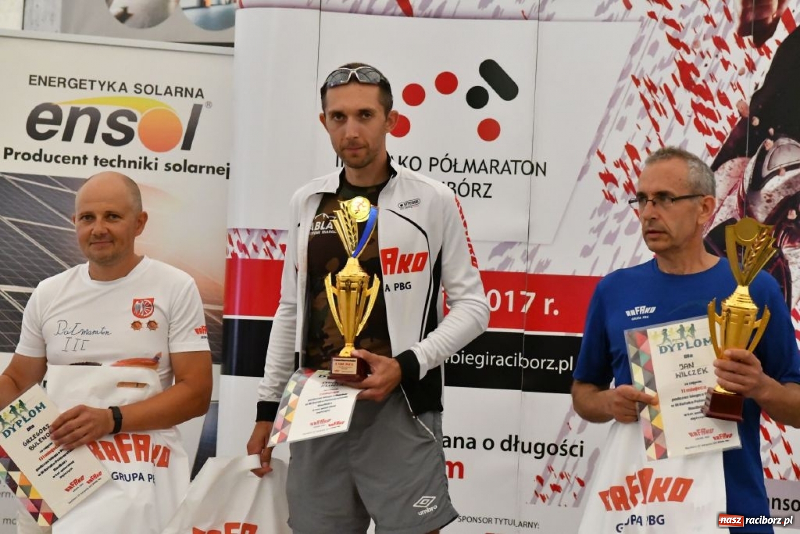 Zdjęcie w galerii na portalu naszraciborz.pl: Biegacze Rafako S.A. wicemistrzami w III Mistrzostwach Polski Energetyków w Półmaratonie wiadomości z regionu