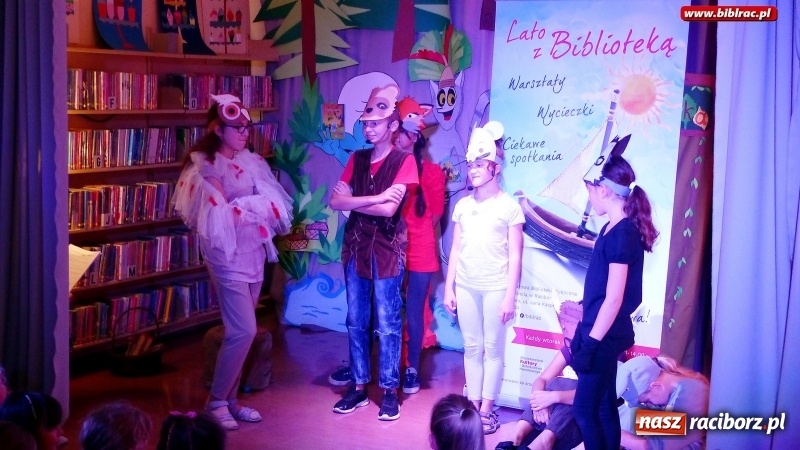 Zdjęcie w galerii na portalu naszraciborz.pl: Wielki finał wakacyjnych spotkań na co dzień i od święta w bibliotece wiadomości z regionu