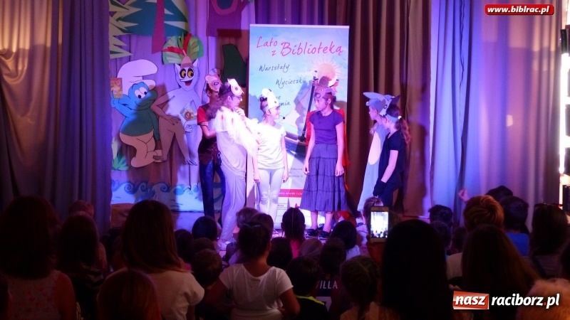 Zdjęcie w galerii na portalu naszraciborz.pl: Wielki finał wakacyjnych spotkań na co dzień i od święta w bibliotece wiadomości z regionu