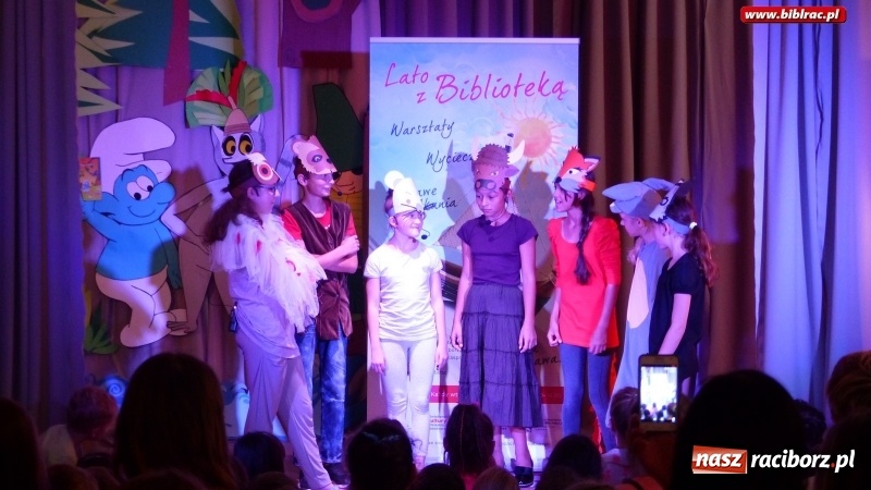 Zdjęcie w galerii na portalu naszraciborz.pl: Wielki finał wakacyjnych spotkań na co dzień i od święta w bibliotece wiadomości z regionu