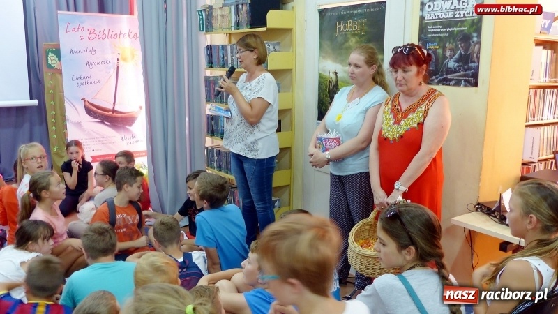 Zdjęcie w galerii na portalu naszraciborz.pl: Wielki finał wakacyjnych spotkań na co dzień i od święta w bibliotece wiadomości z regionu