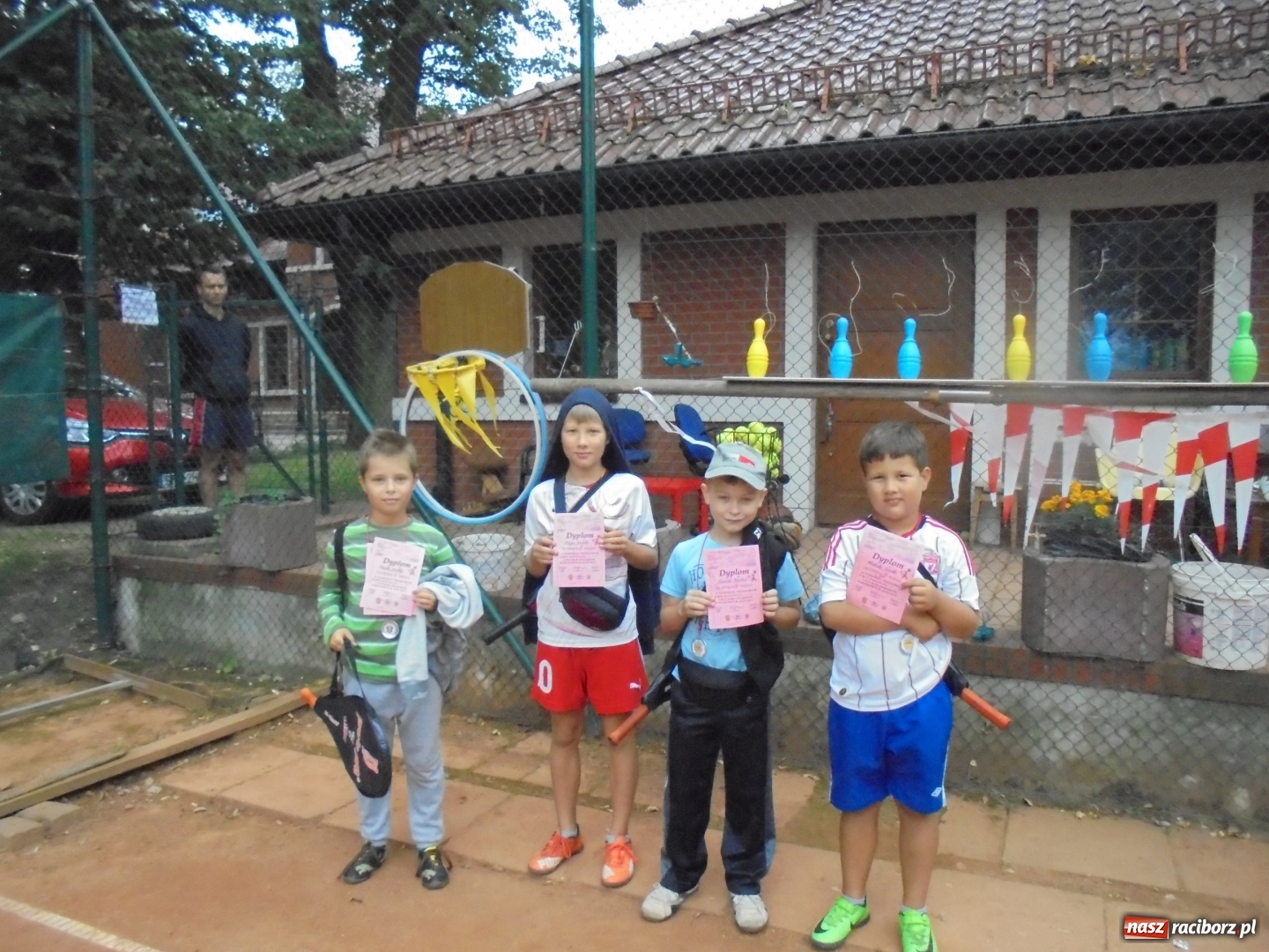 Zdjęcie w galerii na portalu naszraciborz.pl: Dzieci rywalizowały na korcie Rafako wiadomości z regionu