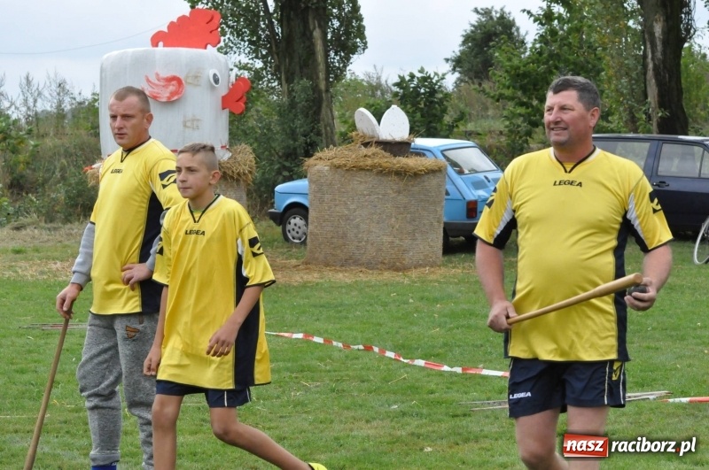 Zdjęcie w galerii na portalu naszraciborz.pl: W Wojnowicach ostro rywalizują w palanta  wiadomości z regionu