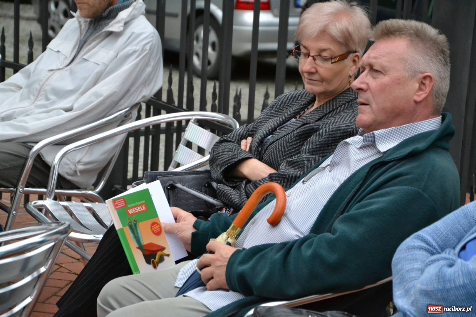 Zdjęcie w galerii na portalu naszraciborz.pl: Narodowe Czytanie na Zamku Piastowskim wiadomości z regionu