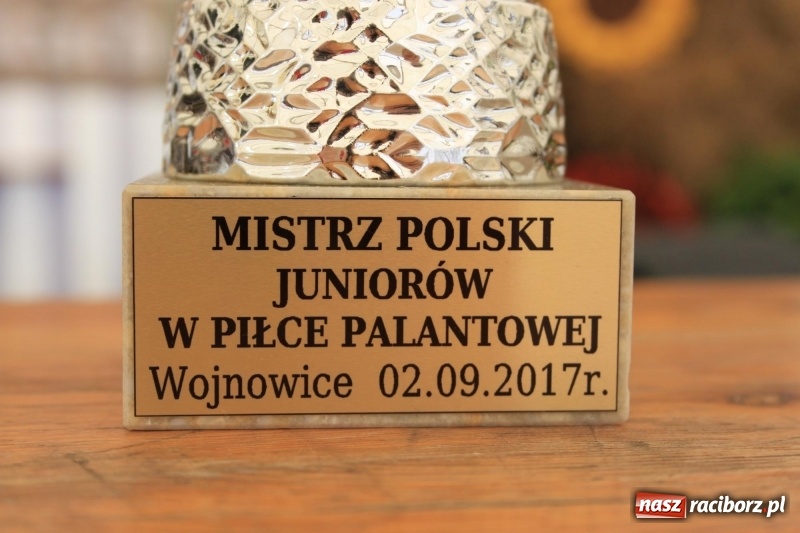 Zdjęcie w galerii na portalu naszraciborz.pl: Wojnowice i Cyprzanów Mistrzami Polski w Piłce Palantowej 2017 wiadomości z regionu