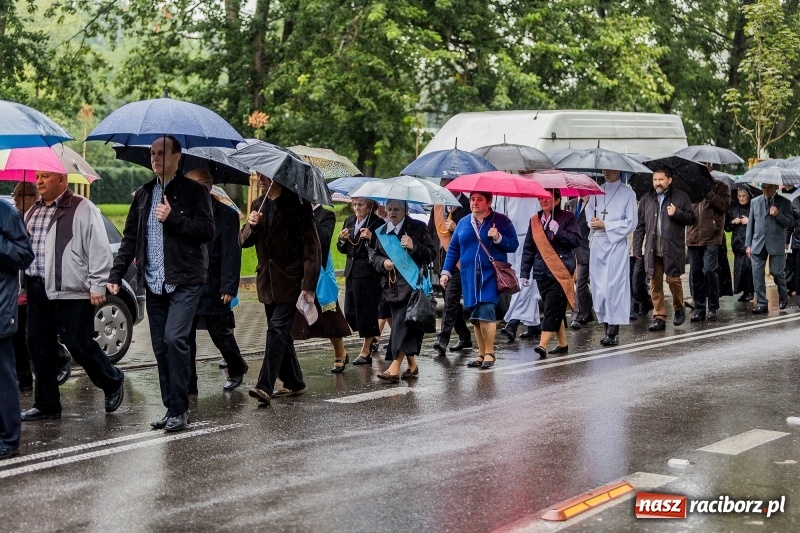 Zdjęcie w galerii na portalu naszraciborz.pl: Parafia miejska ze ślubowaną pielgrzymką do Matki Bożej wiadomości z regionu