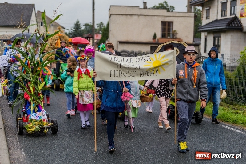 Zdjęcie w galerii na portalu naszraciborz.pl: Długi i kolorowy korowód na dożynkach w Rudyszwałdzie  wiadomości z regionu