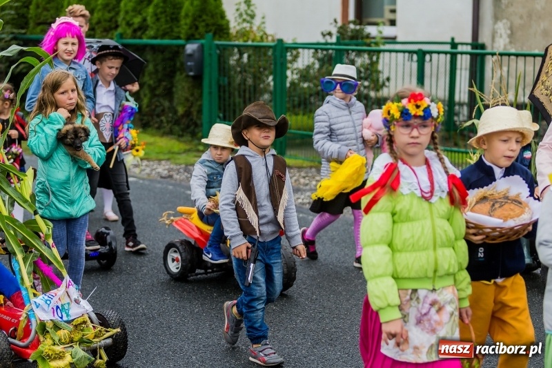 Zdjęcie w galerii na portalu naszraciborz.pl: Długi i kolorowy korowód na dożynkach w Rudyszwałdzie  wiadomości z regionu