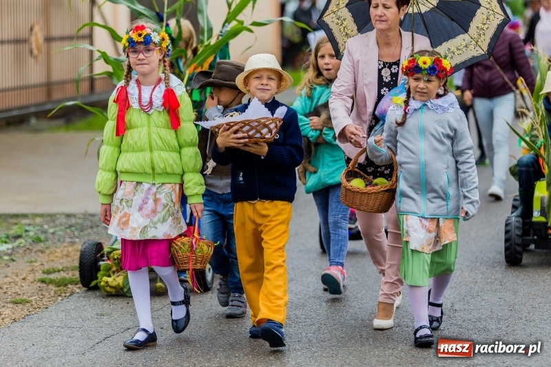 Zdjęcie w galerii na portalu naszraciborz.pl: Długi i kolorowy korowód na dożynkach w Rudyszwałdzie  wiadomości z regionu