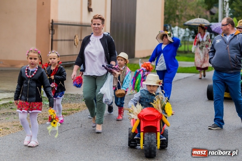 Zdjęcie w galerii na portalu naszraciborz.pl: Długi i kolorowy korowód na dożynkach w Rudyszwałdzie  wiadomości z regionu