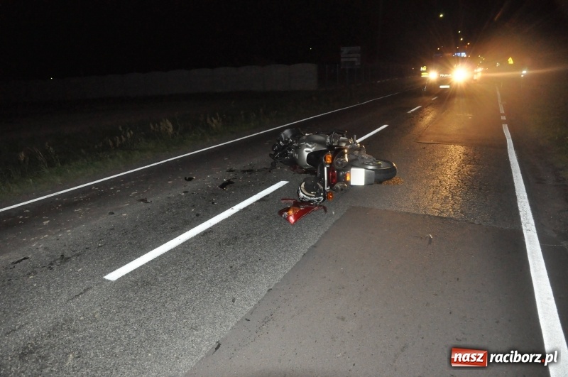 Zdjęcie w galerii na portalu naszraciborz.pl: Hondą, która wczoraj najechała na tył koparki w Kornicach, kierował 70-latek z Raciborza wiadomości z regionu