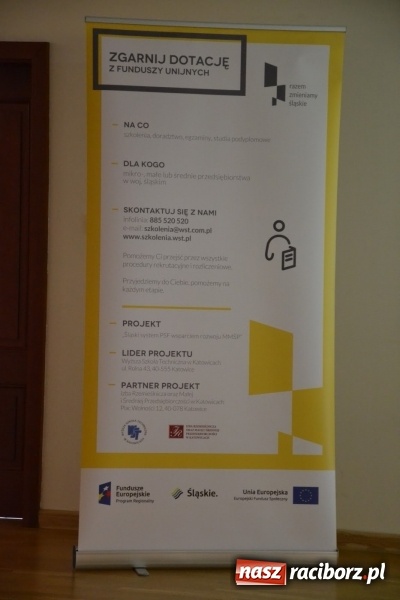 Zdjęcie w galerii na portalu naszraciborz.pl: Zgarnij dotację! – konferencja na Zamku Piastowskim za nami wiadomości z regionu