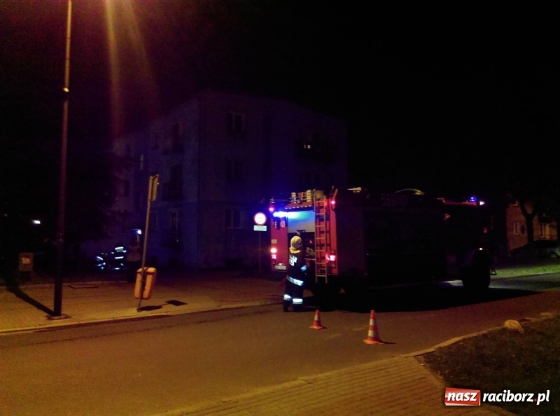 Zdjęcie w galerii na portalu naszraciborz.pl: Pożar w Kuźni Raciborskiej przy ul. Moniuszki wiadomości z regionu