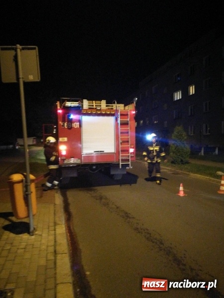 Zdjęcie w galerii na portalu naszraciborz.pl: Pożar w Kuźni Raciborskiej przy ul. Moniuszki wiadomości z regionu