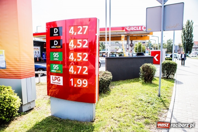 Zdjęcie w galerii na portalu naszraciborz.pl: W Raciborzu powitano nową markę paliwową. Circle K zastąpiła Statoil wiadomości z regionu