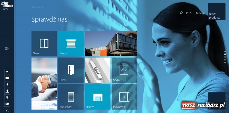 Zdjęcie w galerii na portalu naszraciborz.pl: Strona internetowa firmy Eko-Okna w nowej odsłonie  wiadomości z regionu