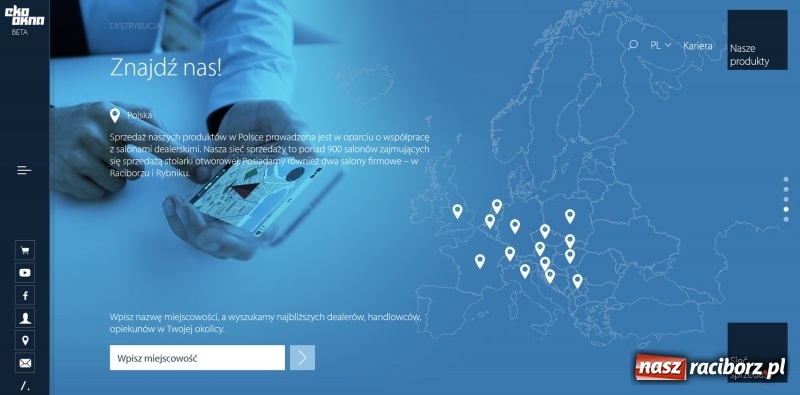 Zdjęcie w galerii na portalu naszraciborz.pl: Strona internetowa firmy Eko-Okna w nowej odsłonie  wiadomości z regionu