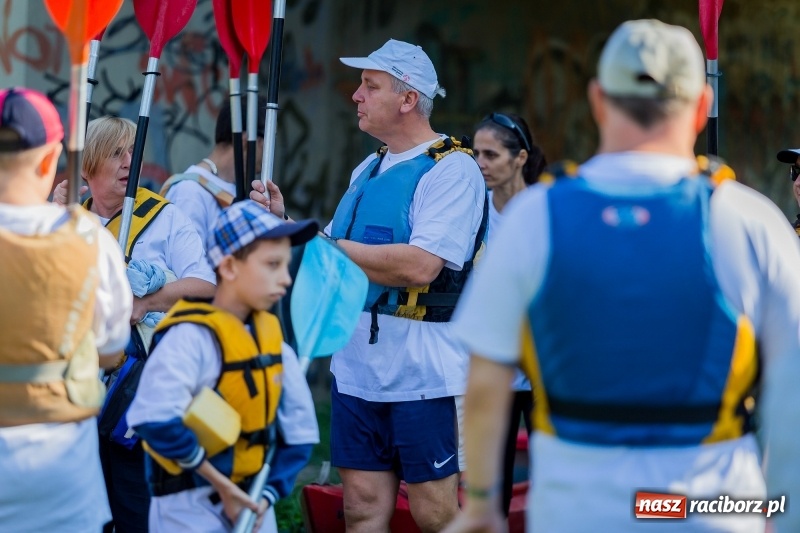 Zdjęcie w galerii na portalu naszraciborz.pl: XV Regionalny Spływ Kajakowy Olimpiad Specjalnych z Raciborza do Kędzierzyna Koźla wiadomości z regionu