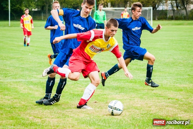 Zdjęcie w galerii na portalu naszraciborz.pl: Pewna wygrana juniorów Rafako z Zabełkowem wiadomości z regionu