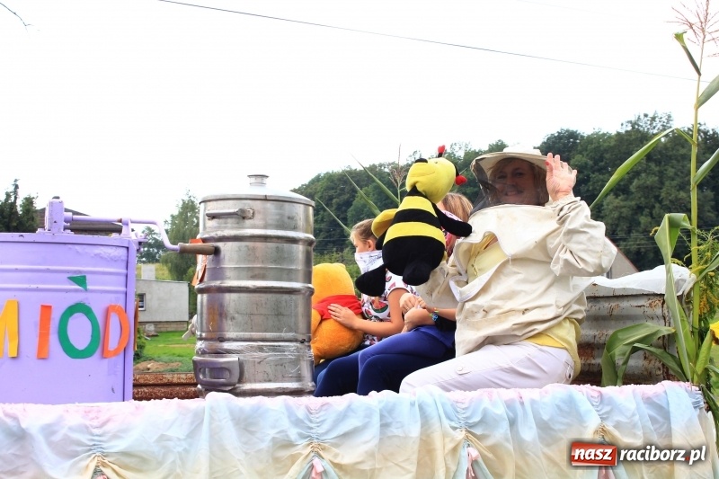 Zdjęcie w galerii na portalu naszraciborz.pl: Niebiańska szkoła, biuro ochrony dożynek i kobylskie leniuchy na dożynkach w Rzuchowie wiadomości z regionu
