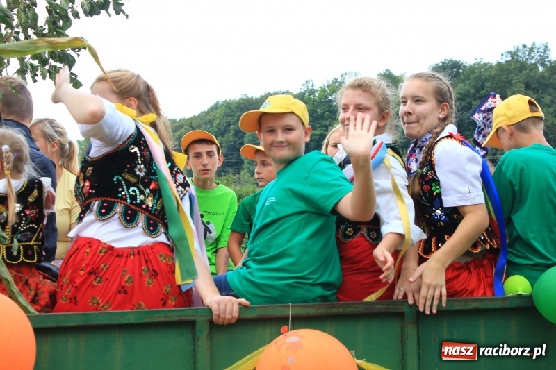 Zdjęcie w galerii na portalu naszraciborz.pl: Niebiańska szkoła, biuro ochrony dożynek i kobylskie leniuchy na dożynkach w Rzuchowie wiadomości z regionu