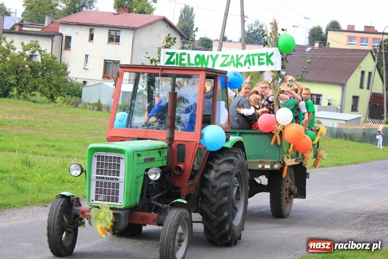 Zdjęcie w galerii na portalu naszraciborz.pl: Niebiańska szkoła, biuro ochrony dożynek i kobylskie leniuchy na dożynkach w Rzuchowie wiadomości z regionu