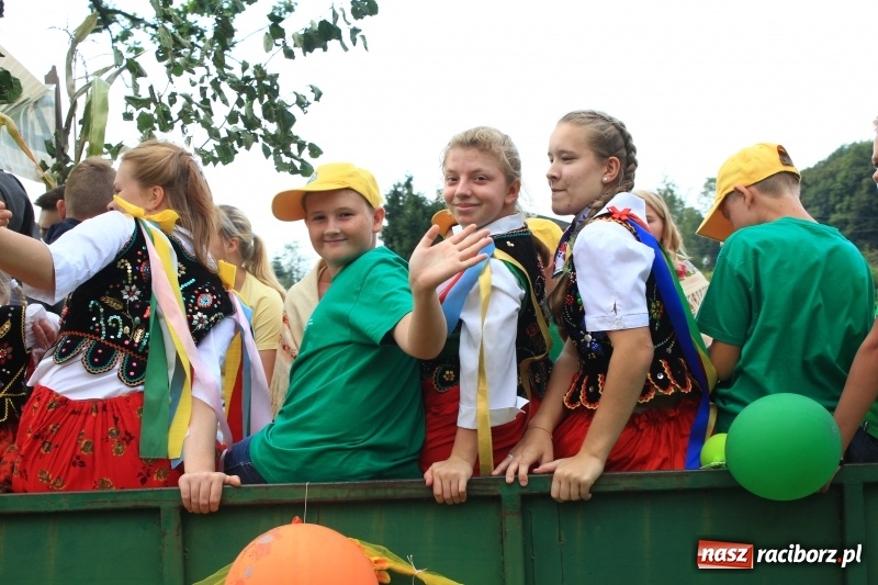 Zdjęcie w galerii na portalu naszraciborz.pl: Niebiańska szkoła, biuro ochrony dożynek i kobylskie leniuchy na dożynkach w Rzuchowie wiadomości z regionu