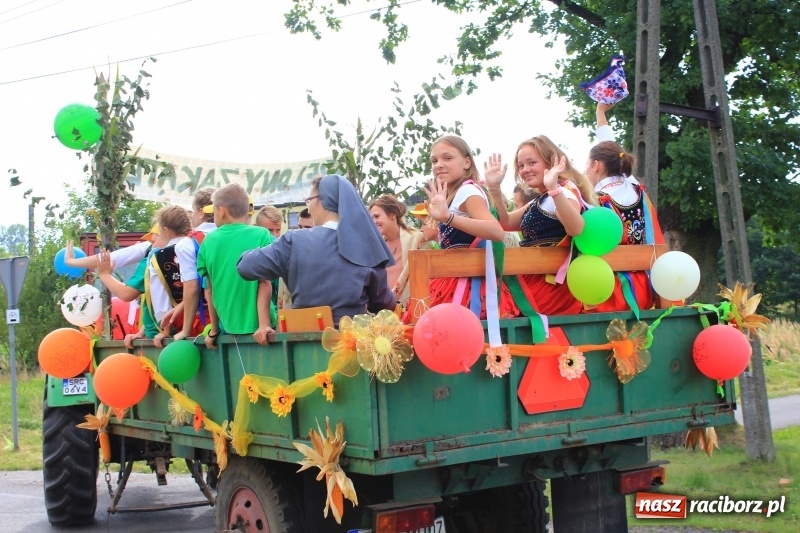 Zdjęcie w galerii na portalu naszraciborz.pl: Niebiańska szkoła, biuro ochrony dożynek i kobylskie leniuchy na dożynkach w Rzuchowie wiadomości z regionu