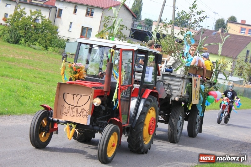 Zdjęcie w galerii na portalu naszraciborz.pl: Niebiańska szkoła, biuro ochrony dożynek i kobylskie leniuchy na dożynkach w Rzuchowie wiadomości z regionu