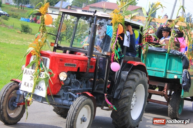Zdjęcie w galerii na portalu naszraciborz.pl: Niebiańska szkoła, biuro ochrony dożynek i kobylskie leniuchy na dożynkach w Rzuchowie wiadomości z regionu