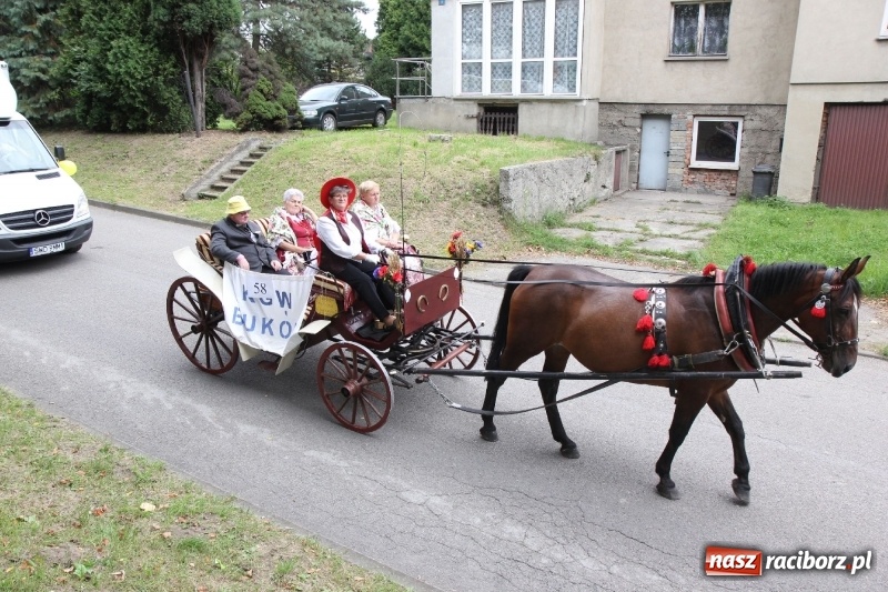 Zdjęcie w galerii na portalu naszraciborz.pl: U sąsiadów. Potężny korowód dożynkowy w Syryni wiadomości z regionu