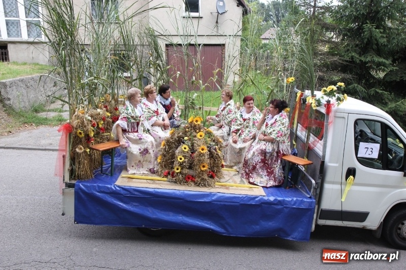 Zdjęcie w galerii na portalu naszraciborz.pl: U sąsiadów. Potężny korowód dożynkowy w Syryni wiadomości z regionu