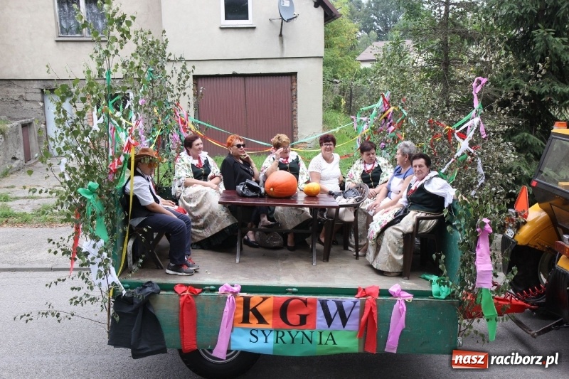 Zdjęcie w galerii na portalu naszraciborz.pl: U sąsiadów. Potężny korowód dożynkowy w Syryni wiadomości z regionu