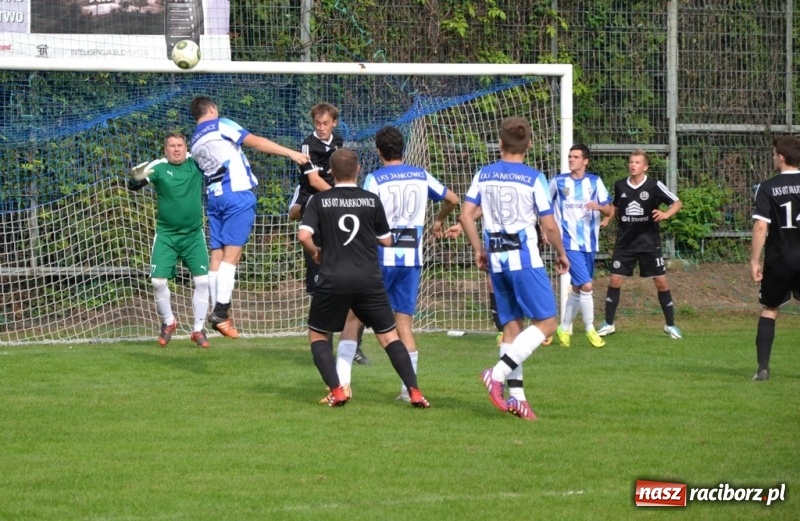 Zdjęcie w galerii na portalu naszraciborz.pl: LKS Jankowice przerwał pasmo zwycięstw Markowic wiadomości z regionu